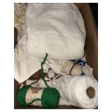 Yarn and crocheted blankets Yarn and crocheted blankets