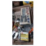 Wire striper set jig saw blades volt tester and Wire striper set jig saw blades volt tester and