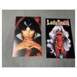 Vampirella and LadyDeath Demon Comic Books Vampirella and LadyDeath Demon Comic Books