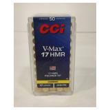 CCI V-Max 17 HMR  17 gr 50 rounds CCI V-Max 17 HMR  17 gr 50 rounds