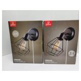 2 globe Verdun 2-in-1 plug in wall sconces 9x12in 2 globe Verdun 2-in-1 plug in wall sconces 9x12in