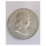 1963 Franklin half dollar 1963 Franklin half dollar