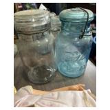 Pair of seal lock blue Ball and clear Double Pair of seal lock blue Ball and clear Double