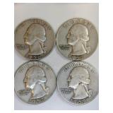 1956,1957,1959  silver quarters 1956,1957,1959  silver quarters