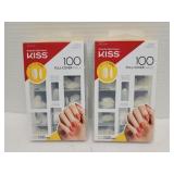 2 Kiss medium nail manicure sets 2 Kiss medium nail manicure sets