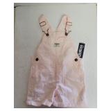 Oshkosh toddler size 3T pink overall shorts New Oshkosh toddler size 3T pink overall shorts New