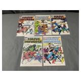 Marvel Universe Comic Books Issues 2 thru 6 Marvel Universe Comic Books Issues 2 thru 6