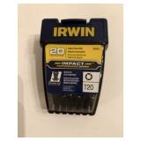 Irwin 20 pc impact insert bits Irwin 20 pc impact insert bits