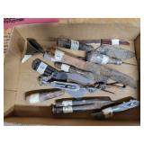 Hand tools scrapers, chisels Hand tools scrapers, chisels