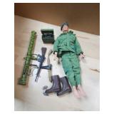 1964 GI Joe Green Beret as found 1964 GI Joe Green Beret as found