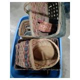 Tote of different size baskets Tote of different size baskets