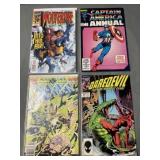 Vintage Comics Wolverine Captain America XMen Vintage Comics Wolverine Captain America XMen