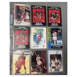 Michael Jordan Cards In Card Protector Page Michael Jordan Cards In Card Protector Page