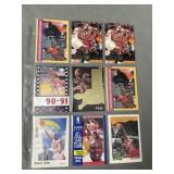 Michael Jordan Cards In Card Protector Page Michael Jordan Cards In Card Protector Page