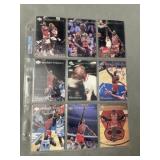 Michael Jordan Cards In Card Protector Page Michael Jordan Cards In Card Protector Page
