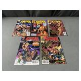 Marvel Comics Kazar Issues 16 thru 20 Marvel Comics Kazar Issues 16 thru 20