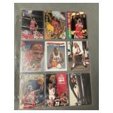 Michael Jordan Cards In Card Protector Page Michael Jordan Cards In Card Protector Page