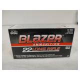 CCI Blazer 22LR 40 grain 50 rounds CCI Blazer 22LR 40 grain 50 rounds