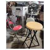 Portable stools folding Portable stools folding