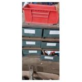 Parts organizer with brass fittings Parts organizer with brass fittings