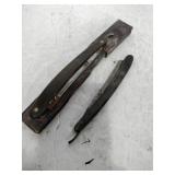 2 vintage straight razors 2 vintage straight razors