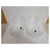 2 beverage tubs 18x11x8 2 beverage tubs 18x11x8