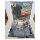 2 Bob Seger vinyl albums shame on the mood and 2 Bob Seger vinyl albums shame on the mood and