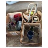 Vases, baskets, and more Vases, baskets, and more