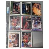 Michael Jordan Cards In Card Protector Page Michael Jordan Cards In Card Protector Page