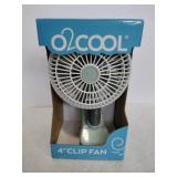 O2  cool 4 inch clip fan O2  cool 4 inch clip fan