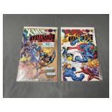 Marvel Comics Xmen and Clandestine  2 Part Series Marvel Comics Xmen and Clandestine  2 Part Series