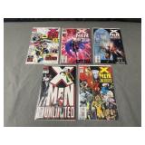 Marvel Comics XMen Unlimited issues 1 thru 5 Marvel Comics XMen Unlimited issues 1 thru 5