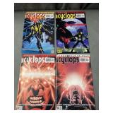 Marvel Comics Cyclops Icons series 4 parts Marvel Comics Cyclops Icons series 4 parts