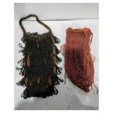 2 vintage beaded purses ( 1 beads coming off) 2 vintage beaded purses ( 1 beads coming off)