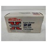 Western super X 22 LRHP 37 grain 50 rounds Western super X 22 LRHP 37 grain 50 rounds