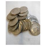 (20) Kennedy half dollars mixed yrs (20) Kennedy half dollars mixed yrs