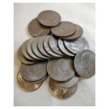 22 Eisenhower dollars all"D" (70 22 Eisenhower dollars all"D" (70