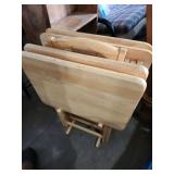 Wood TV trays Wood TV trays