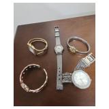 5 Ladies Watches  Peugeot, Ann Klein,  Timex