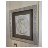 Cameo framed art picture