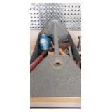 Tool Assortment in galvanized tool box