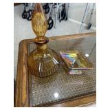 MCM decanter and candy dish