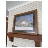 Dan Campanelli matted and framed print 36x30