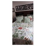 Lee industries Full Size bed set with bedding,