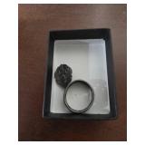 Silver Ring and Pin marked Sterling