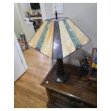 Simulated Tiffany Stain Glass Lamp