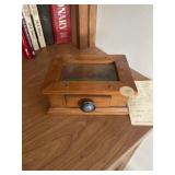 Hand made music box plays ï¿½Itï¿½s a Small