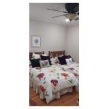 2 twin size bed sets with bedding