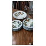 Pier 1 mackintosh fruited design bowl and desert