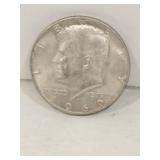 1969  Kennedy half dollar